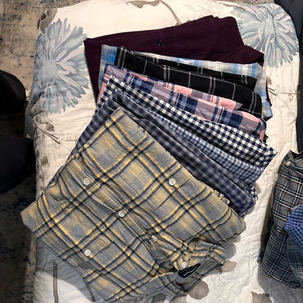 Bonobos Plaid and Checkered Button-Up Shirts Collection